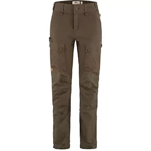 Fjällräven Damskie spodnie Forest Hybrid Trousers W, ciemnooliwkowa zieleń, 40, Ciemna oliwkowa zieleń, 40 - Spodnie rowerowe - miniaturka - grafika 1