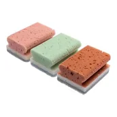 Ściereczki, gąbki, czyściki - Zmywak Praktyczna kuchenny profilowany 3 sztuk - miniaturka - grafika 1