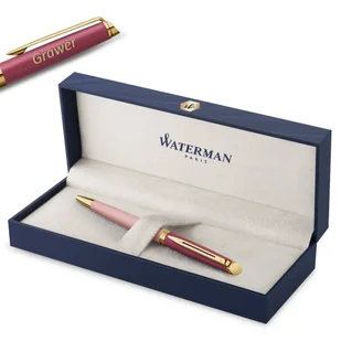 Długopis Waterman Hémisphère Color-Block Pink z grawerem - Zestawy piśmiennicze - miniaturka - grafika 1