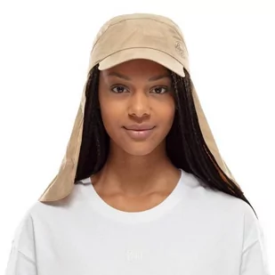 BUFF Czapka do biegania SAHARA PACK CAP acai sand - Czapki i chusty sportowe męskie - miniaturka - grafika 5