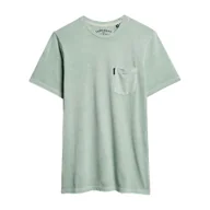 Koszulki męskie - Superdry Klasyczny Podstawowy T-shirt z Kieszenią - miniaturka - grafika 1