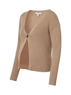 Swetry damskie - Esprit Maternity Damski sweter z dzianiny z długim rękawem, Jasnobrązowa – 260, 40 PL - miniaturka - grafika 1