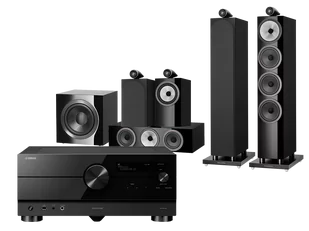 Kino domowe Yamaha RX-A4A (czarny) + 702 S3 + 705 S3 + HTM71 S3 + DB4S (czarny) - Kino domowe - miniaturka - grafika 1