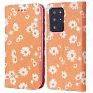 Etui i futerały do telefonów - Pokrowiec König Design kompatybilny z Samsung Galaxy Note 20 Ultra pokrowiec ze skóry syntetycznej na telefon komórkowy - Etui na telefon komórkowy pomarańczowy - miniaturka - grafika 1