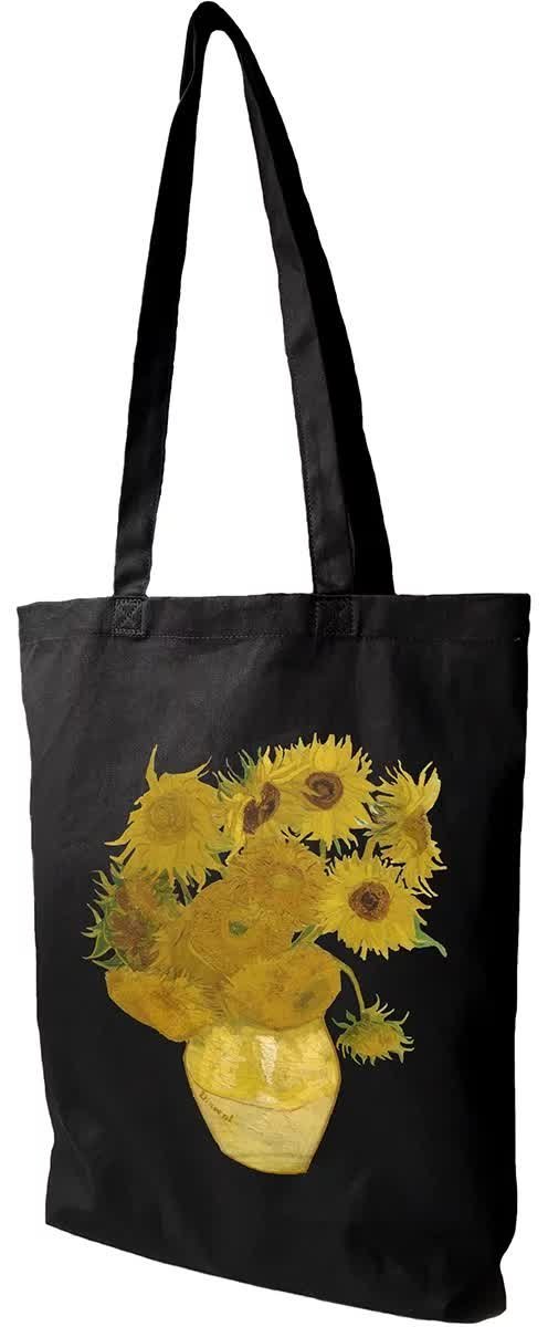 Torba bawełniana Martwa natura: wazon z piętnastoma słonecznikami Vincent Van Gogh