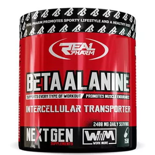 Real Pharm Beta Alanine 150 Kaps. - Witaminy i minerały - miniaturka - grafika 1