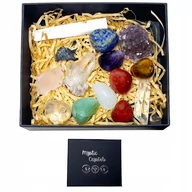 Dekoracje domu - Mystic Crystals Kamienie Kryształy Intencyjne Zestaw 14 Szt - miniaturka - grafika 1