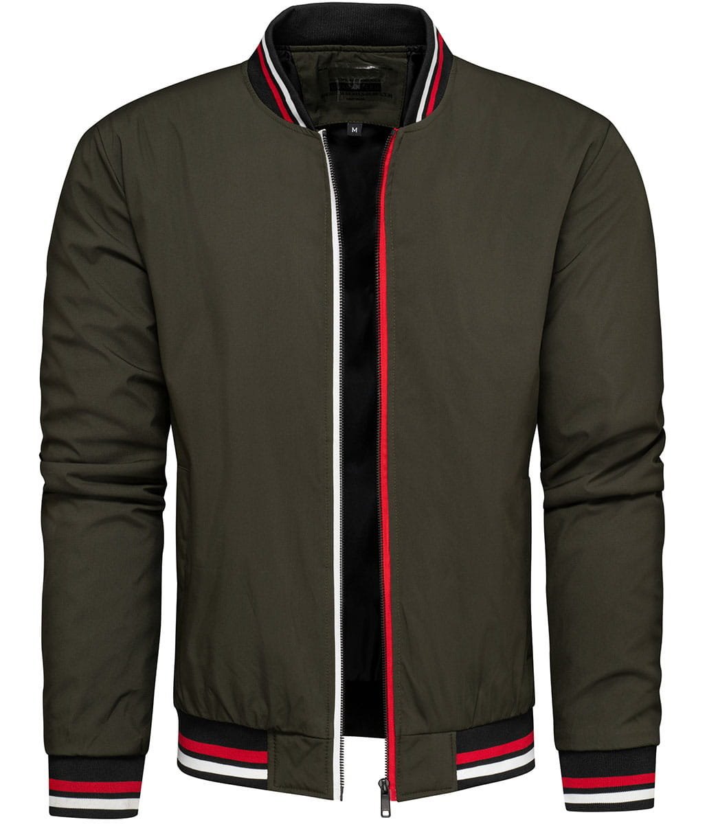 Kurtka męska bomberka khaki Recea - M