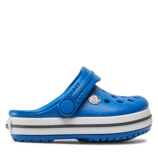 Klapki Crocs Crocband Clog T 207005 Niebieski - Buty dla chłopców - miniaturka - grafika 1