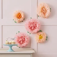 Herbata - Ginger Ray Papier chusteczkowy kwiaty dekoracja popołudniowa herbata impreza 5 sztuk - miniaturka - grafika 1