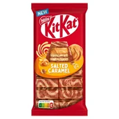 Czekolada - KitKat Salted Caramel Paluszki waflowe w mlecznej czekoladzie 99 g - miniaturka - grafika 1