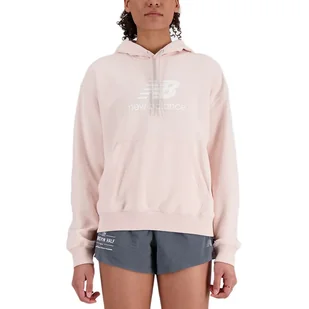 Bluza New Balance WT41504OUK - różowa - Bluzy sportowe damskie - miniaturka - grafika 1