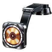 Pozostałe akcesoria do telefonów - WEKOME WP-U206 Vanguard Series - Magnetyczny uchwyt samochodowy z ładowaniem bezprzewodowym 15W MagSafe (Czarny) - miniaturka - grafika 1