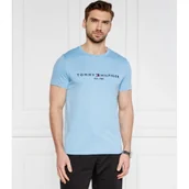 Koszulki męskie - Tommy Hilfiger T-shirt | Slim Fit - miniaturka - grafika 1