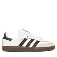 Buty dla chłopców - Sneakersy adidas Samba Og IE3677 Biały - miniaturka - grafika 1