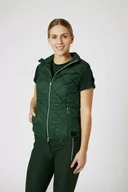 Kamizelki jeździeckie - Horze Kamizelka damska MARTINA - Mountain View Green - miniaturka - grafika 1