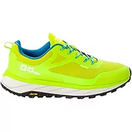 Buty trekkingowe męskie - Jack Wolfskin Męskie buty trekkingowe Terrashelter Low M, Lime Blue, 48 EU - miniaturka - grafika 1