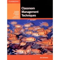 Książki do nauki języka angielskiego - Cambridge University Press Classroom Management Techniques - Scrivener Jim - miniaturka - grafika 1