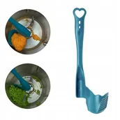 Akcesoria i części AGD - ŁYŻKA OBROTOWA KOPYSTKA ŁOPATKA DO THERMOMIX TERMOMIX TURKUSOWA SERCE SITKO - miniaturka - grafika 1