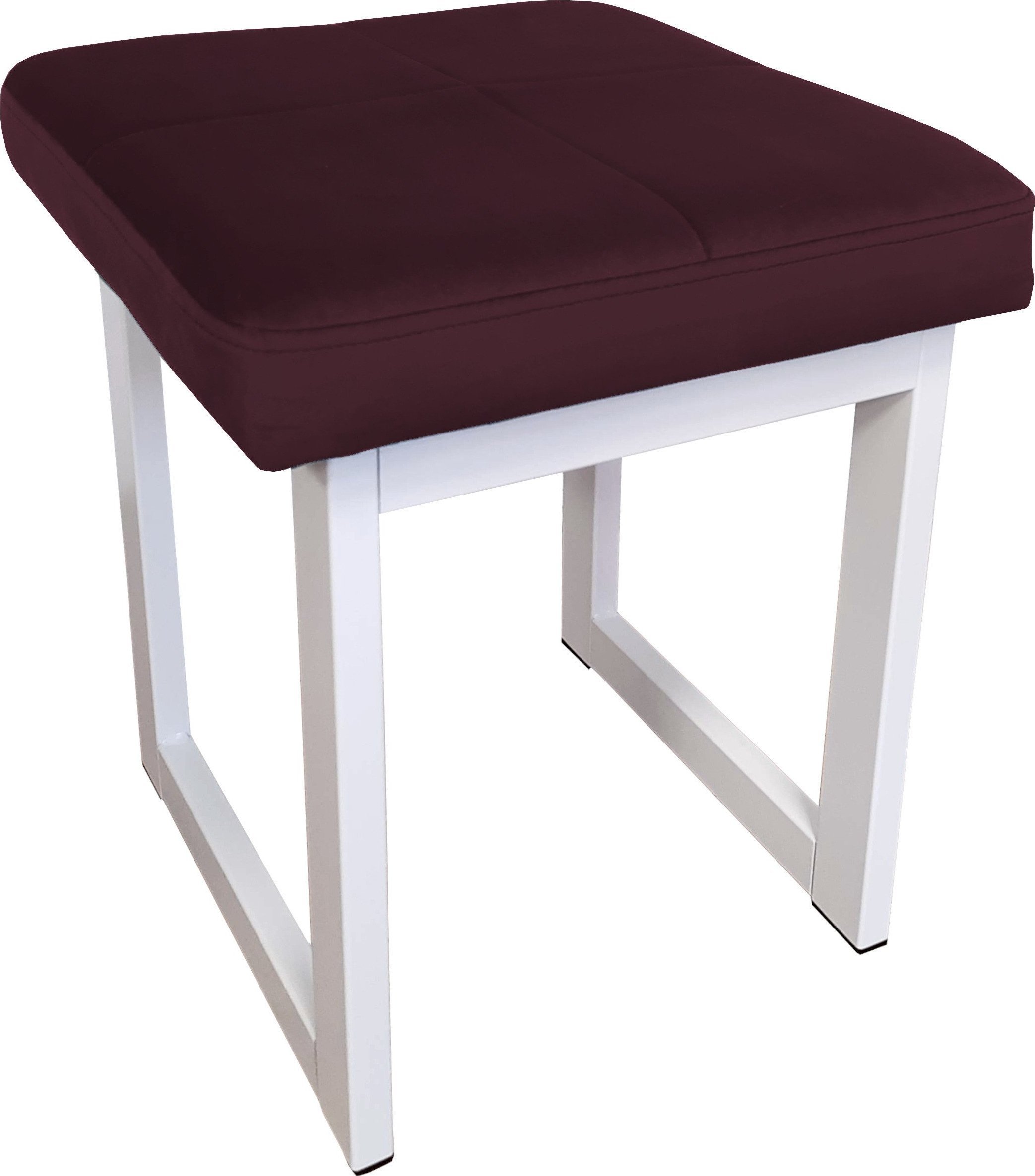 Atos TABORET SOLID 45cm STOŁEK LOFT podstawa biała MG02