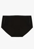 Majtki damskie - Czarne Majtki Figi Bezszwowe z Wysokim Stanem Kolaviellea - miniaturka - grafika 1