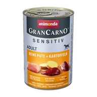 Mokra karma dla psów - animonda GranCarno Adult Sensitiv Indyk i ziemniaki 6x400 g - miniaturka - grafika 1