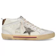 Trampki damskie - Golden Goose Trampki wysokie MIDSTAR skóra cielęca - miniaturka - grafika 1