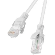 Patchcordy - Lanberg Patch cord kat.5E 0.25M szary PCU5-10CC-0025-S - miniaturka - grafika 1
