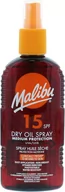 Balsamy i kremy do opalania - MALIBU Dry Oil Spray SPF15 preparat do opalania ciała 200 ml dla kobiet - miniaturka - grafika 1