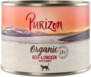 Purizon Organic, 6 x 200 g - Wołowina i kurczak z marchewką - Mokra karma dla psów - miniaturka - grafika 2