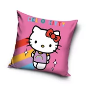 Pościel dla dzieci - POSZEWKA NA PODUSZKĘ HELLO KITTY KOT 40 X 40 CM (HK235019) - miniaturka - grafika 1