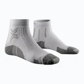 Skarpetki sportowe męskie - X-SOCKS Skarpety biegowe RUN PERFORM ANKLE arctic white/pearl grey - miniaturka - grafika 1