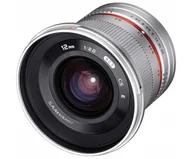 Obiektywy - Samyang 12mm F2.0 NCS CS FujiFilm X srebrny - miniaturka - grafika 1