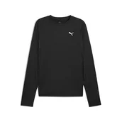 Koszulki męskie - Koszulka M TAD TECH LS PUMA czarna - miniaturka - grafika 1