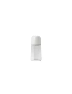 Suavinex Butelka o średnim przepływie smoczek Sx Pro 240ml Colour Essence Transparentna - Butelki dla niemowląt - miniaturka - grafika 1