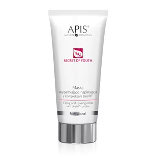 Apis Professional Maska wypełniająco-napinająca z kompleksem Linefiil - Professional Secret Of Youth Intensively Filling And Tensing Mask With Linefill Tm Formula - Maseczki do twarzy - miniaturka - grafika 1