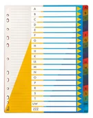 Przekładki do segregatorów - Tetis Przekładki PP A4 alfabetyczne A-Z BP631-AZ - miniaturka - grafika 1
