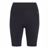 Legginsy - Tommy Hilfiger Legginsy Damskie Kolarki Ess Flag Hw Fitted S Granatowe R.S - miniaturka - grafika 1