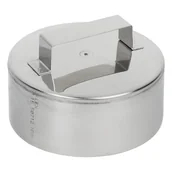 Rury i kanały wentylacyjne - EQUATION Zatyczka  120 mm stal nierdzewna - miniaturka - grafika 1