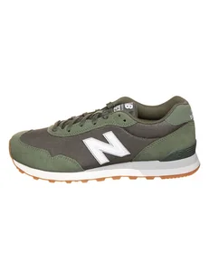 New Balance Skórzane sneakersy "515" w kolorze khaki - Trampki męskie - miniaturka - grafika 1