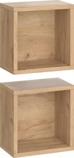 Vicco Szafka łazienkowa Senyo, 25 x 25 cm Zestaw 2, Złoty dąb energetyczny - Szafki łazienkowe - miniaturka - grafika 1