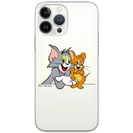 Etui i futerały do telefonów - Etui Tom and Jerry dedykowane do Iphone 7/ 8/ SE 2/ SE 3, wzór: Tom i Jerry 005 Etui częściowo przeźroczyste, oryginalne i oficjalnie  / Tom and Jerry - miniaturka - grafika 1