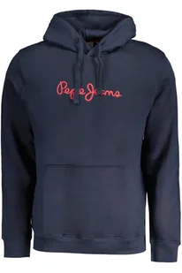 NIEBIESKA BLUZA BEZ ZAMKA MĘSKA PEPE JEANS - Pepe Jeans - Bluzy męskie - miniaturka - grafika 1