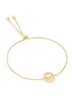 Bransoletki - Michael Kors Bransoletka Logo Circle Slider MKC1246AN710 Złoty - miniaturka - grafika 1