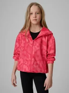Kurtki i płaszcze dla dziewczynek - 4F Kurtka przejściowa membrana 5000 dziewczęca - różowa 158 (12-13 lat) - miniaturka - grafika 1