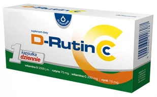 D-Rutin CC, 30 kapsułek - Witaminy i minerały - miniaturka - grafika 1