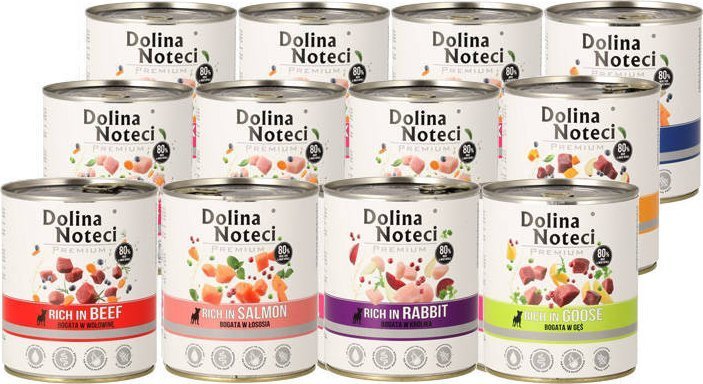 Dolina Noteci Premium Mix smaków 12x800g
