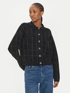 Swetry damskie - Boss Kardigan Fironia 50523746 Czarny Regular Fit - miniaturka - grafika 1