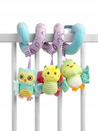 Zabawki interaktywne dla dzieci - Sensillo, Spiralka Zabawka do wózka/fotelika/łóżeczka - miniaturka - grafika 1