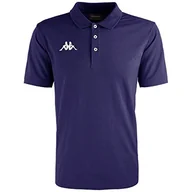 Koszulki męskie - Kappa Męska koszulka polo Peglio niebieski niebieski S 304TSD0 - miniaturka - grafika 1